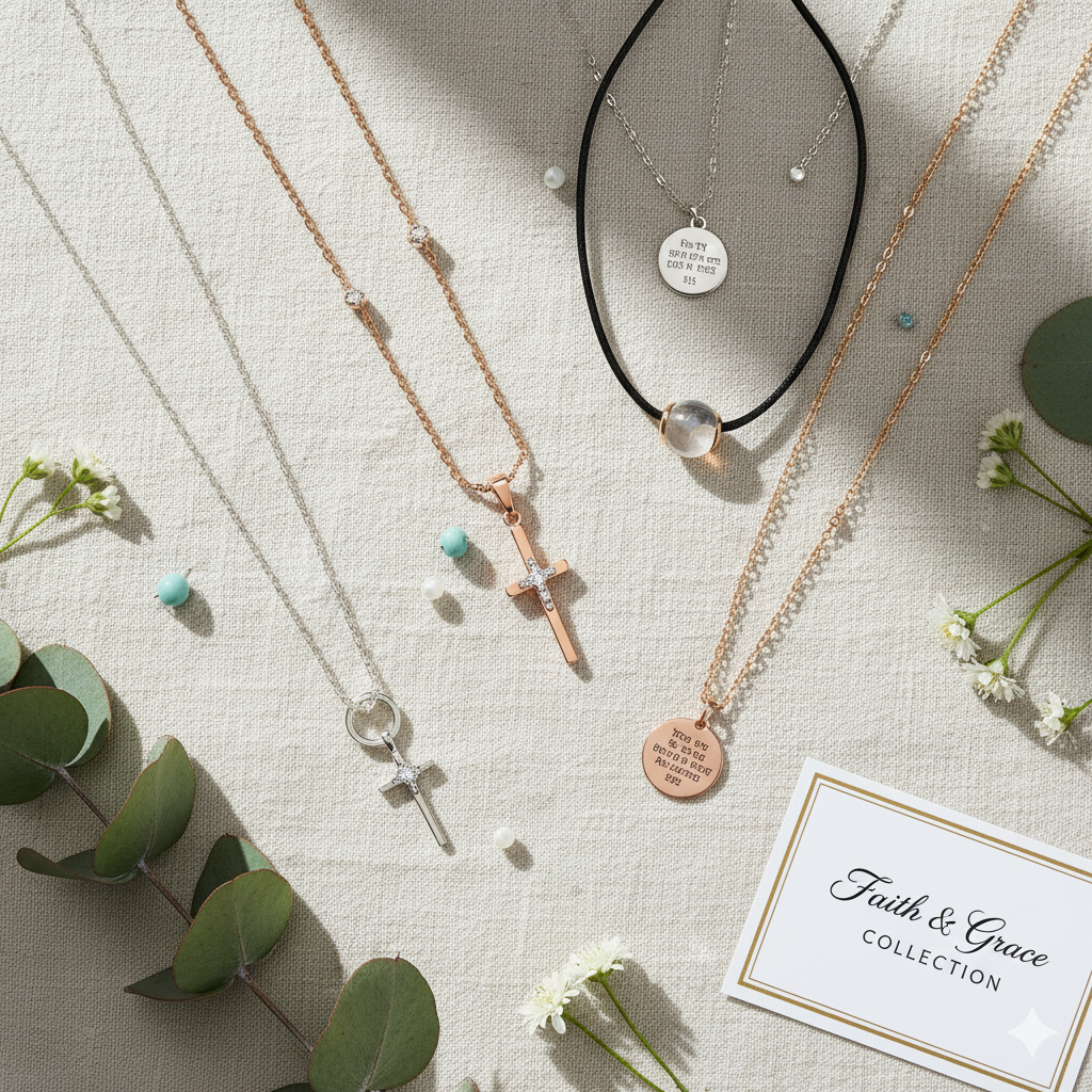 Shop for devotional faith Necklaces