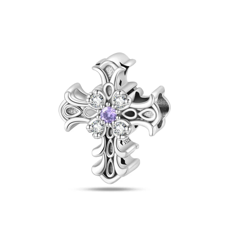 Celestial Blessings: Sterling Silver Angel & Cross Charm Pendants Range