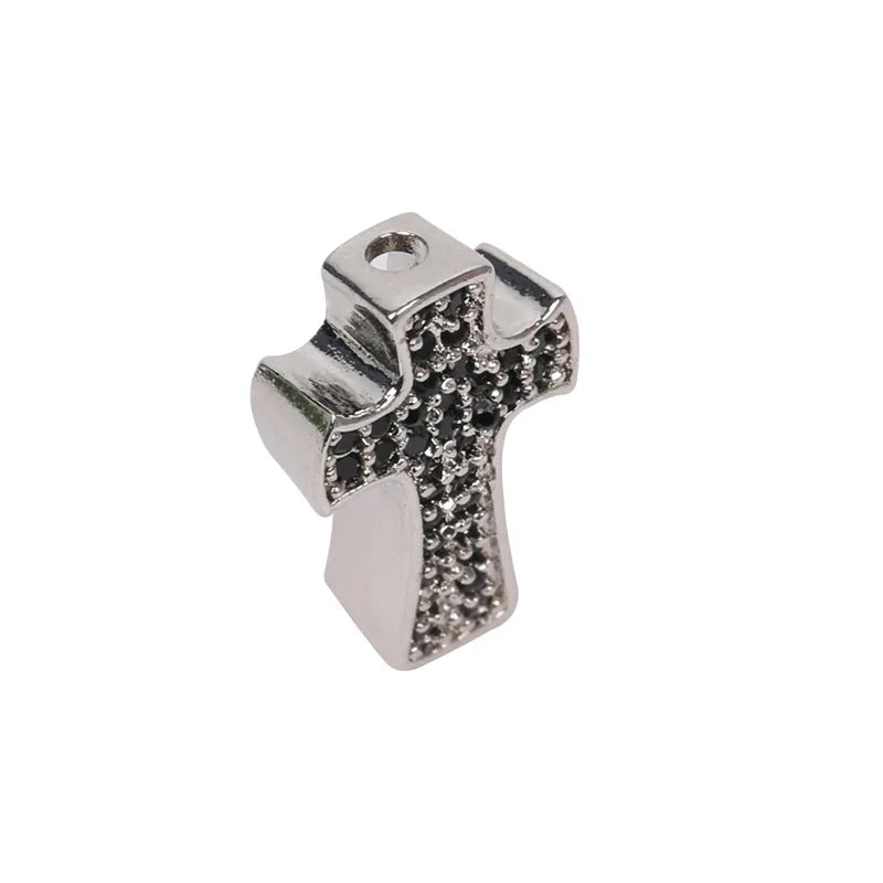 Maximum Sparkle: Cubic Zirconia Crystal Cross Pendants Collection