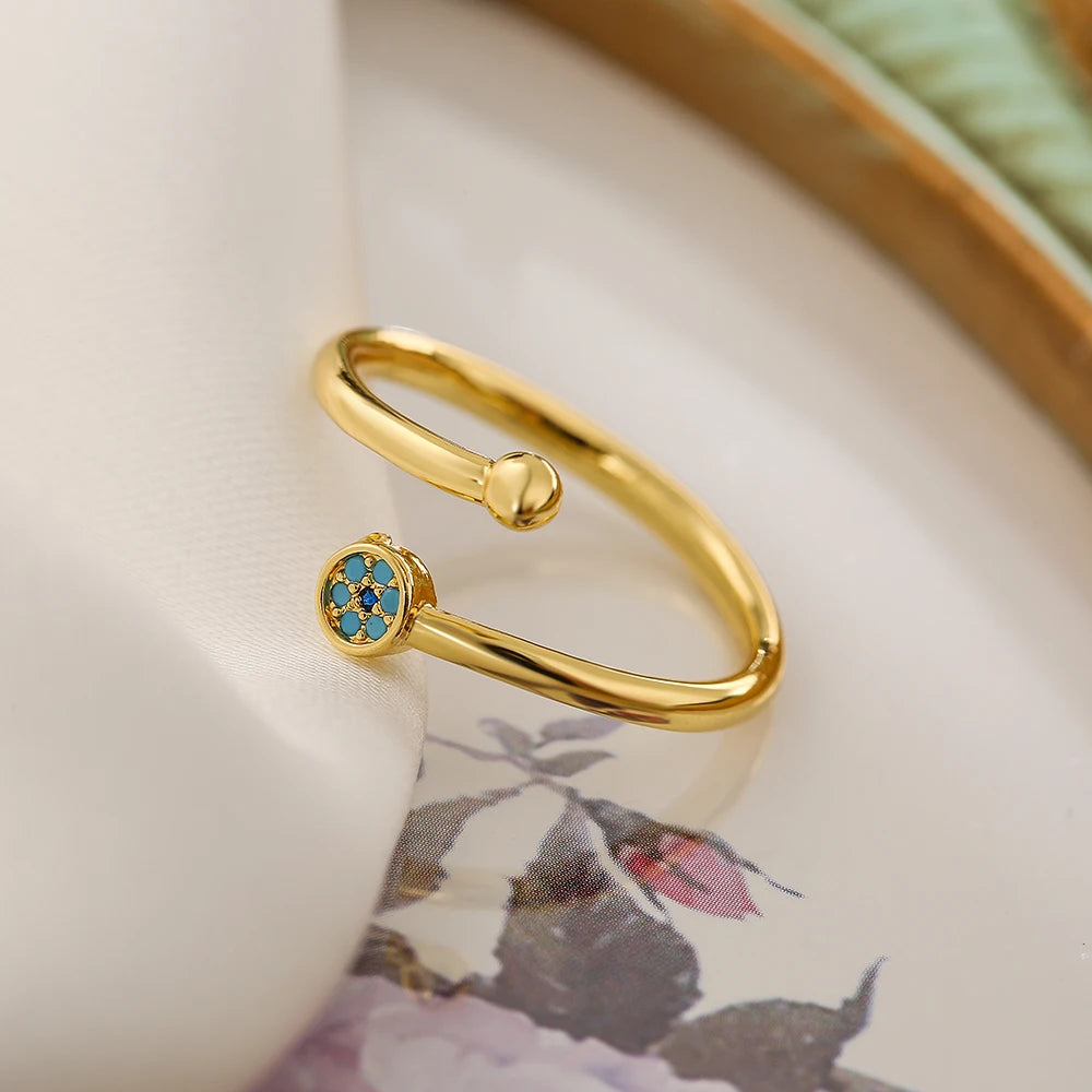 Brilliant Devotion: The Zircon Cross Ring Range