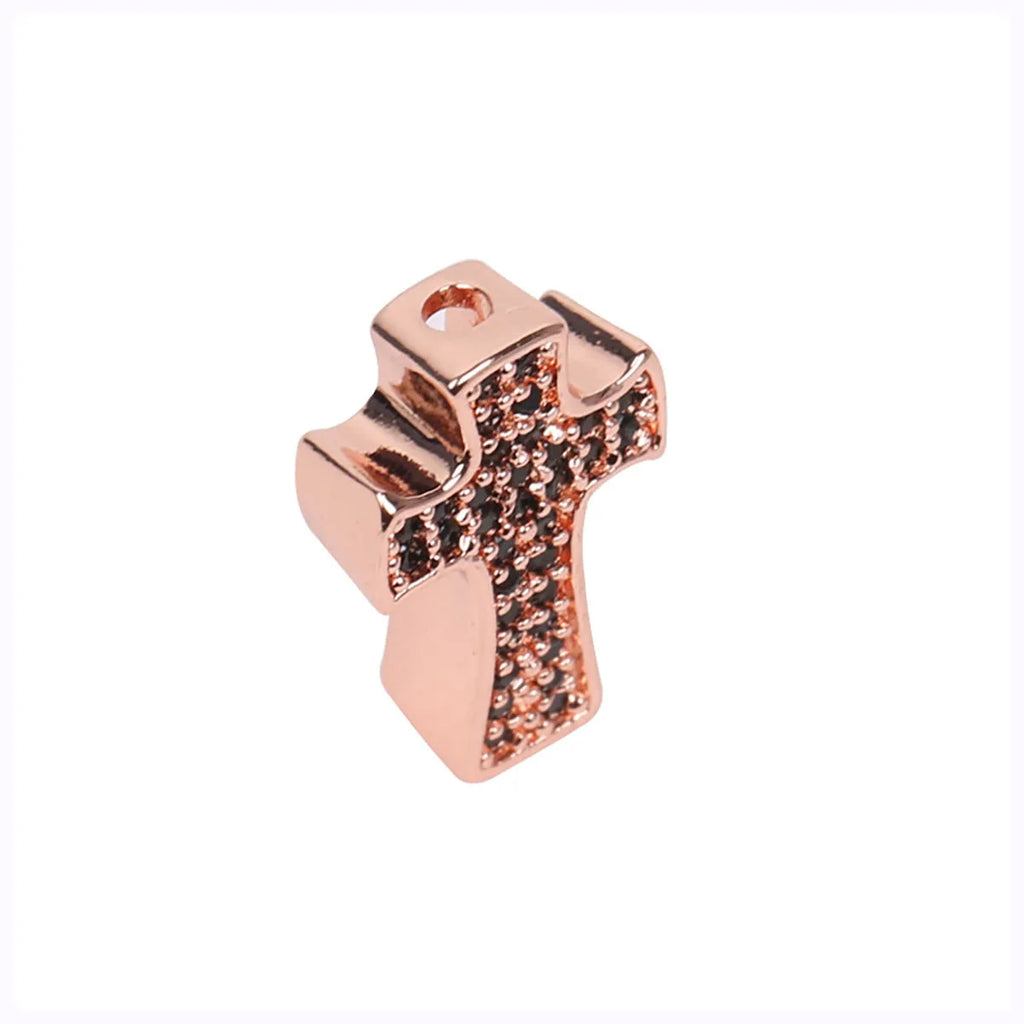 Maximum Sparkle: Cubic Zirconia Crystal Cross Pendants Collection