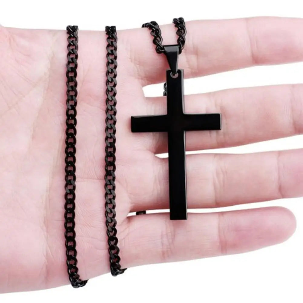 Timeless Simplicity: Classic Cross Pendant Necklace