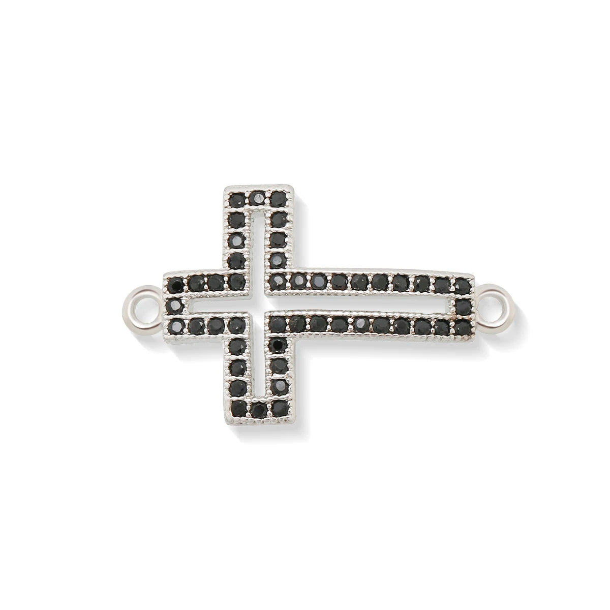 Maximum Sparkle: Cubic Zirconia Crystal Cross Pendants Collection