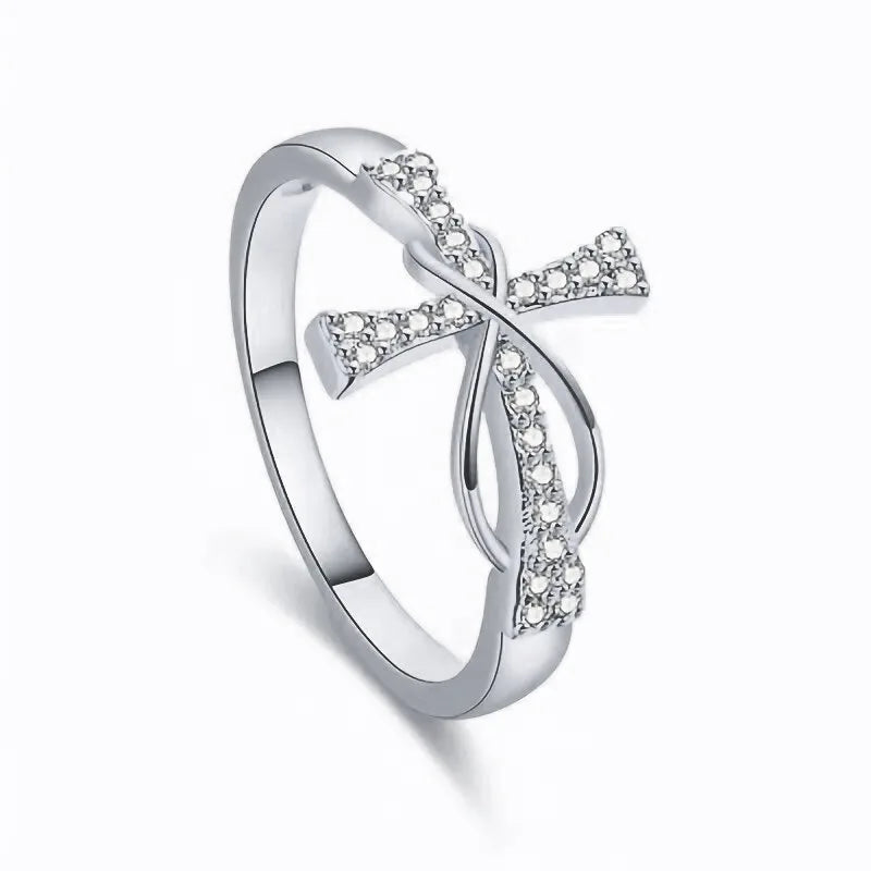 Radiant Faith: The Zircon Cross Ring – Accessible Luxury