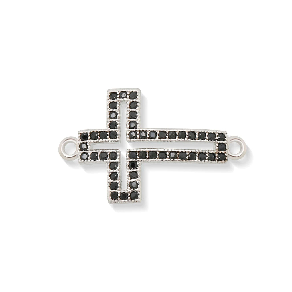 Maximum Sparkle: Cubic Zirconia Crystal Cross Pendants Collection