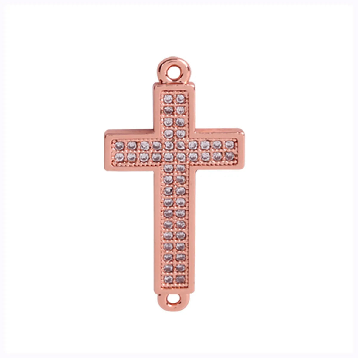 Maximum Sparkle: Cubic Zirconia Crystal Cross Pendants Collection