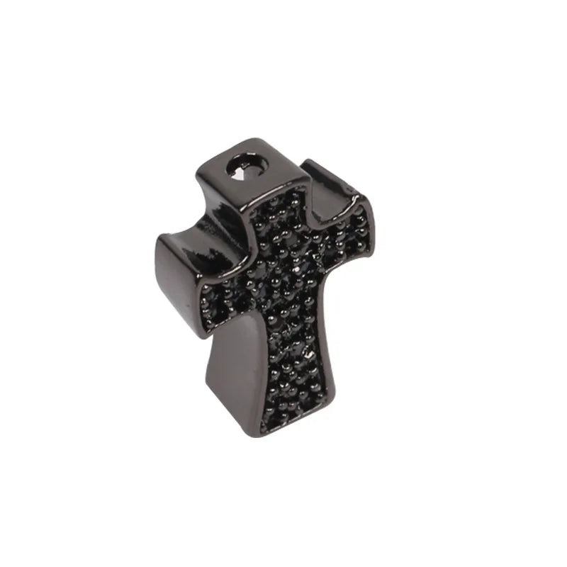 Maximum Sparkle: Cubic Zirconia Crystal Cross Pendants Collection