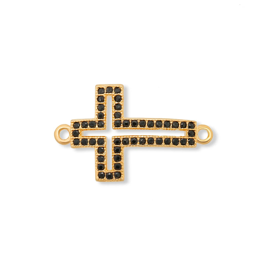 Maximum Sparkle: Cubic Zirconia Crystal Cross Pendants Collection